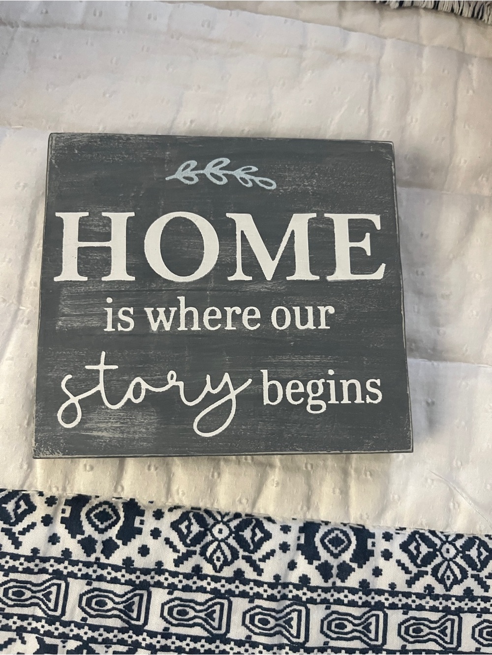 FREE A/PURCHASE home is where our story begins hobby lobby sign small decor